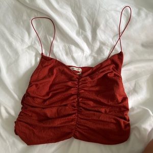 Urban Outfitters Red Crop top